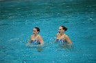 Artistic Swim vs TWC  Wheaton College Artistic Swimming vs Texas Women’s College. - Photo By: KEITH NORDSTROM : Wheaton, Artistic Swimming